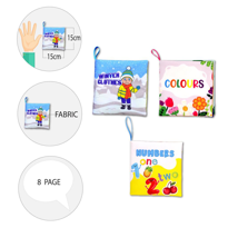3 Kitap Tox İngilizce Kışlık Giysiler , Renkler ve Rakamlar Kumaş 3 Kitap Tox İngilizce Kışlık Giysiler , Renkler ve Rakamlar Kumaş
