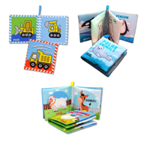 3 Kitap Tox İngilizce İş Makinaları , Çiftlik ve Kutup Hayvanları