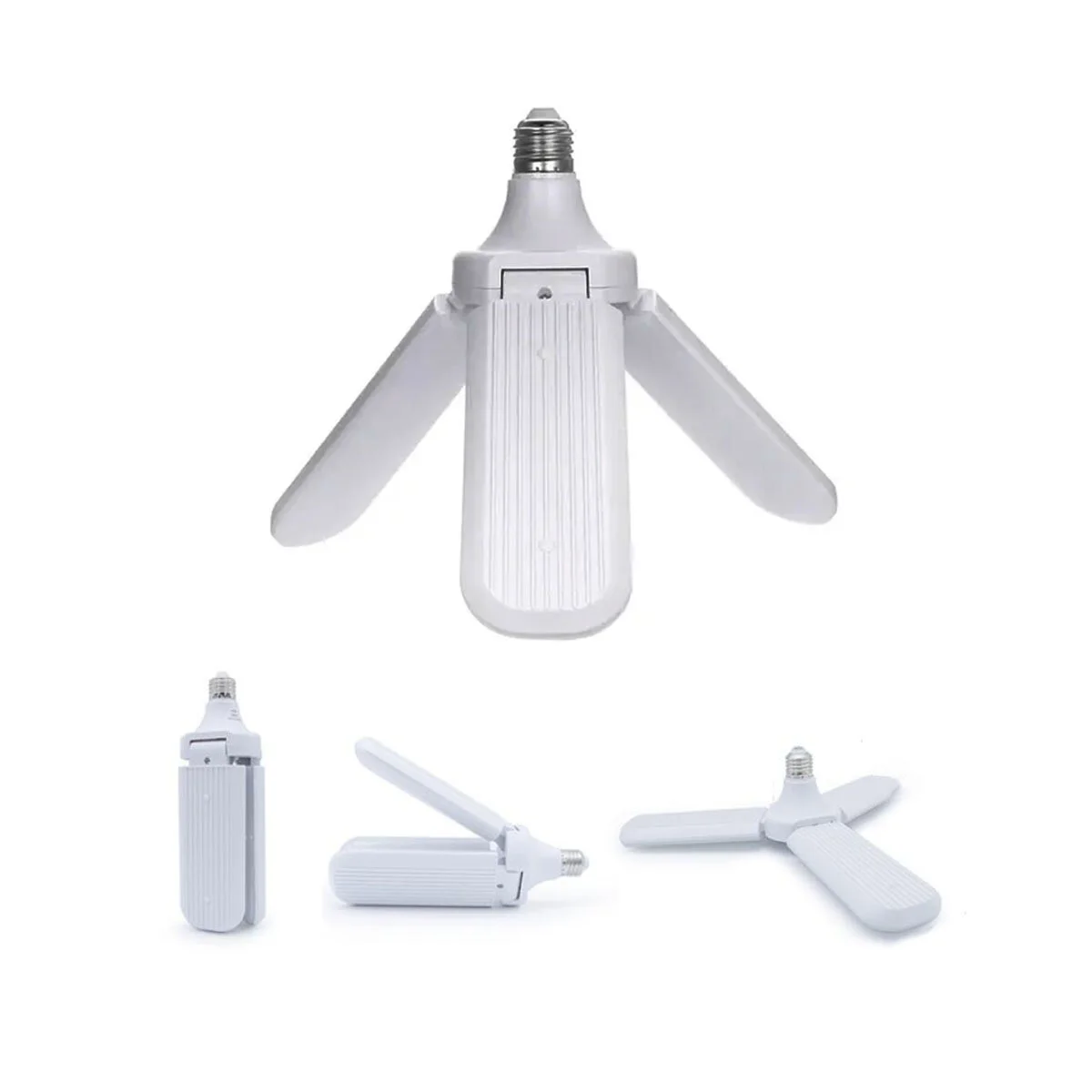 3 Kollu Pervane Modeli Beyaz Led Lamba Ampul 24W - E27 3 Kollu Pervane Modeli Beyaz Led Lamba Ampul 24W - E27