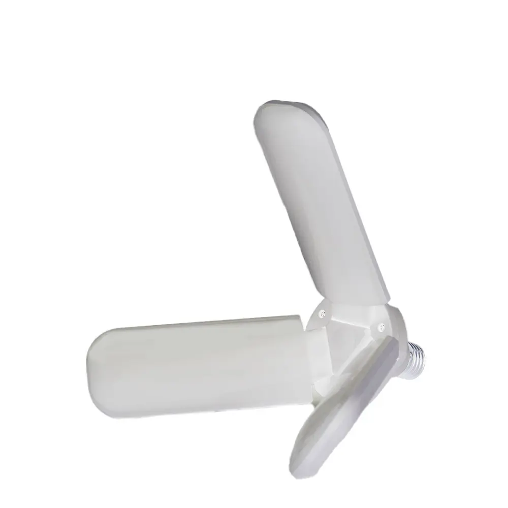 3 KOLLU PERVANE MODELİ BEYAZ LED LAMBA AMPUL 24W - E27 (4741)