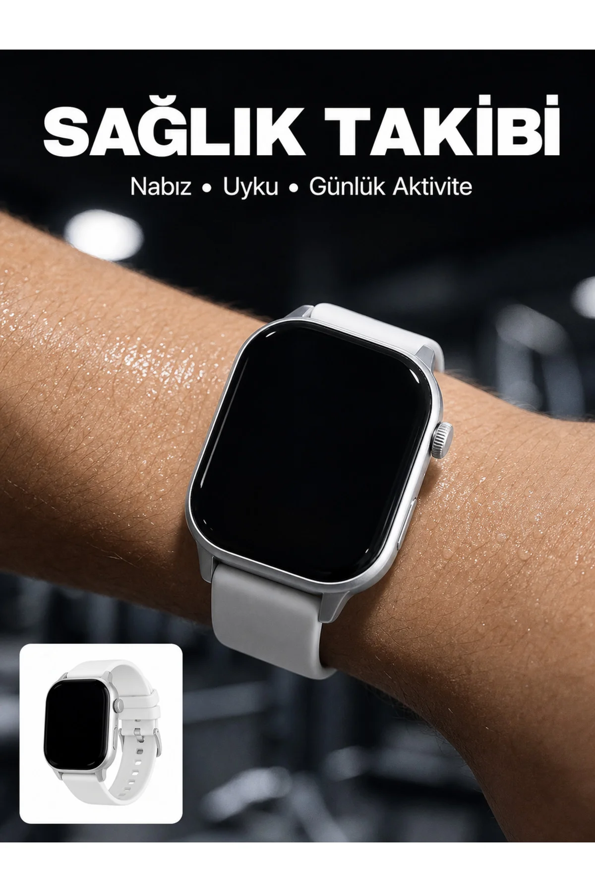 3 Kordonlu Akıllı Saat Bluetooth Arama ve Akıllı Bildirim Destekli 3 Kordonlu Akıllı Saat Bluetooth Arama ve Akıllı Bildirim Destekli