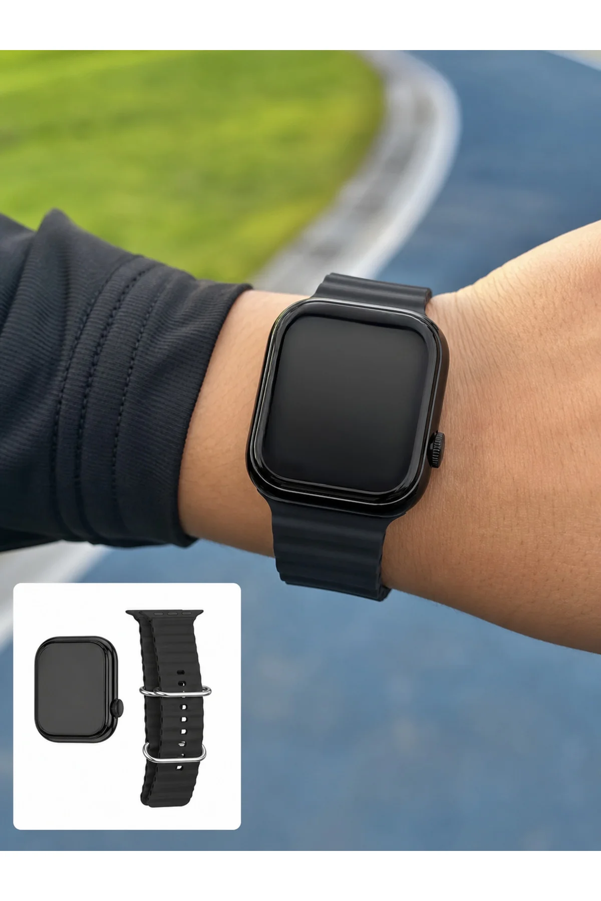 3 Kordonlu Akıllı Saat Bluetooth Arama ve Akıllı Bildirim Destekli 3 Kordonlu Akıllı Saat Bluetooth Arama ve Akıllı Bildirim Destekli - Görsel 5