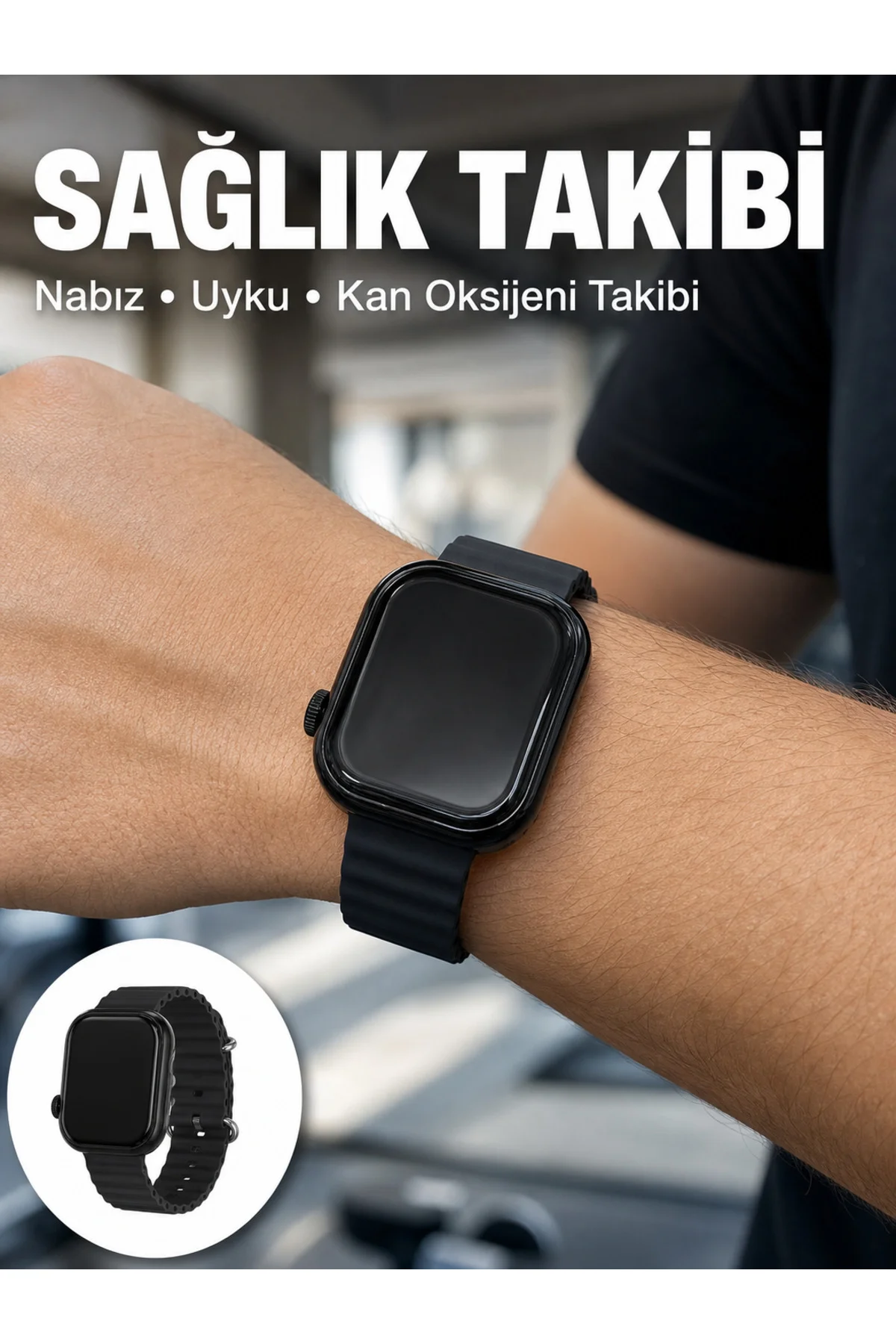 3 Kordonlu Akıllı Saat Bluetooth Arama ve Akıllı Bildirim Destekli 3 Kordonlu Akıllı Saat Bluetooth Arama ve Akıllı Bildirim Destekli