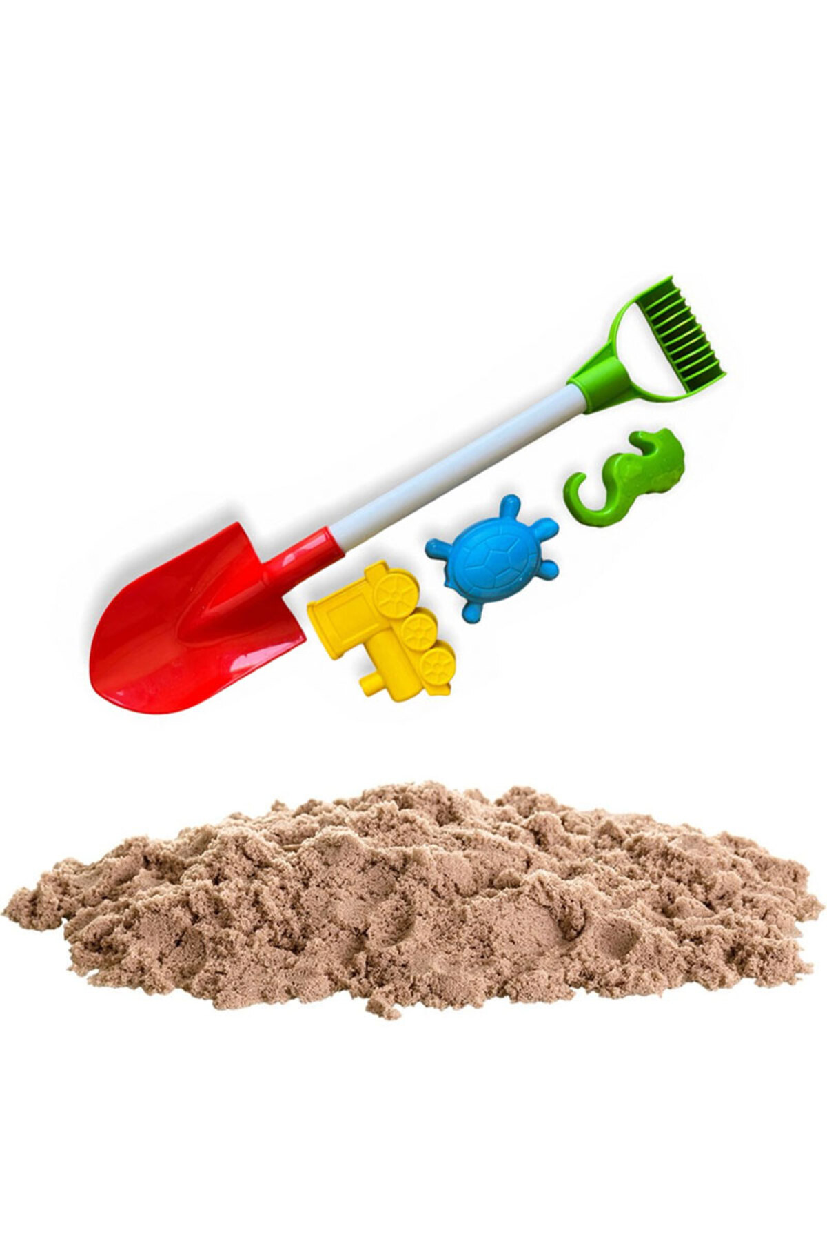 Oyuncak Store 3 Kum Kalıbı Aksesuarlı Büyük Kürek Seti