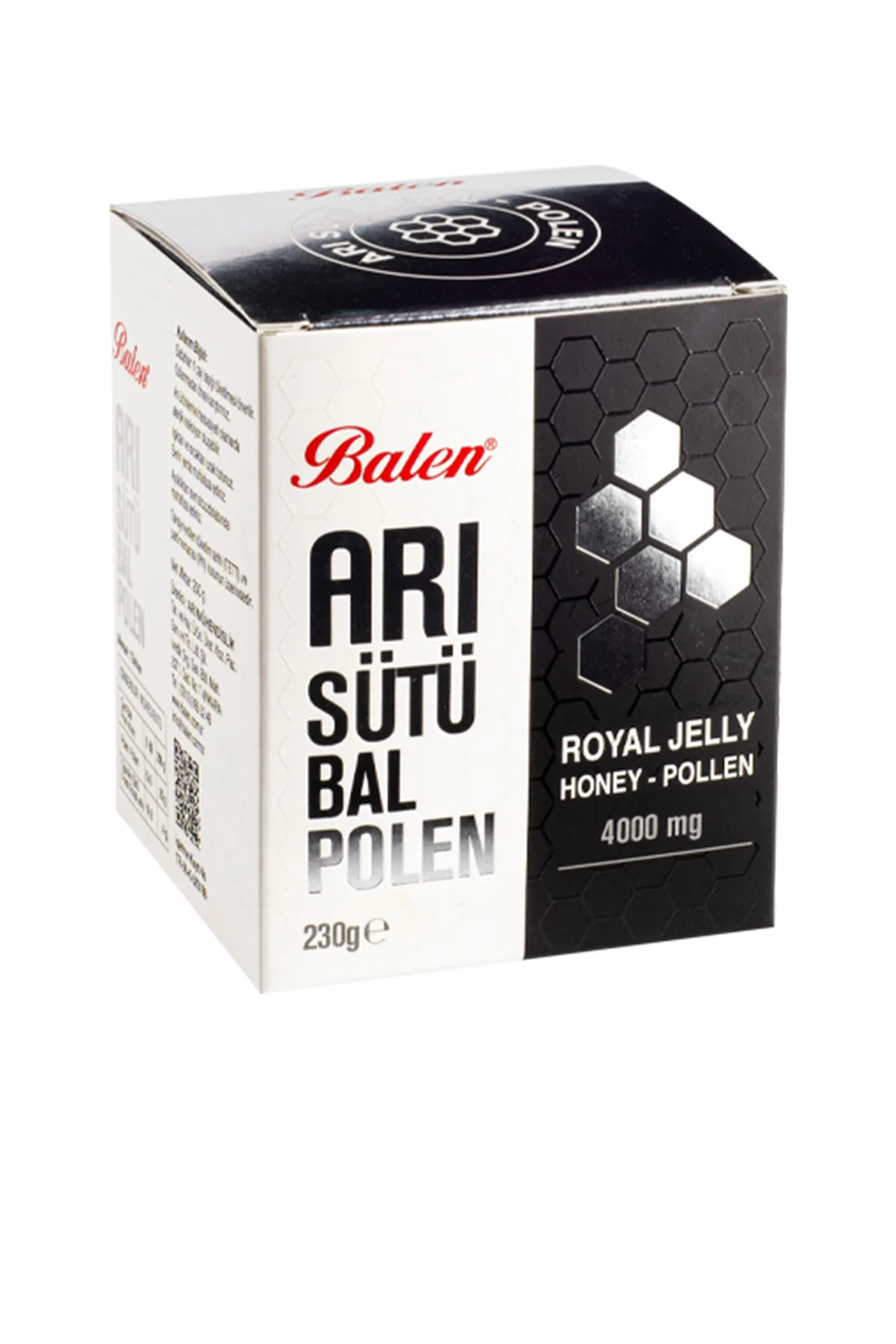 3 Kutu Arı Sütü Bal Polen 4000 Mg 230 Gr