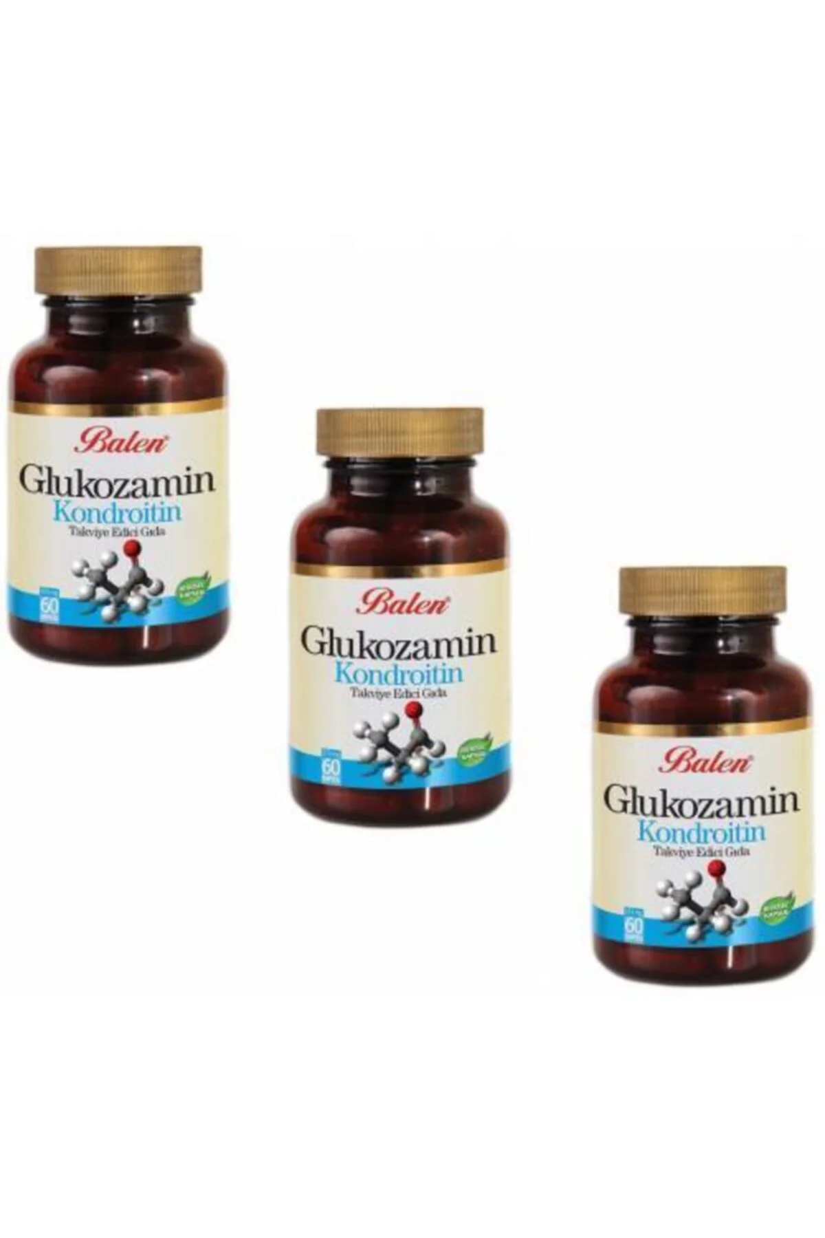 3 Kutu Glukozamin Kondroitin 750 Mg X 60 Kapsül X 3 Glukosamin