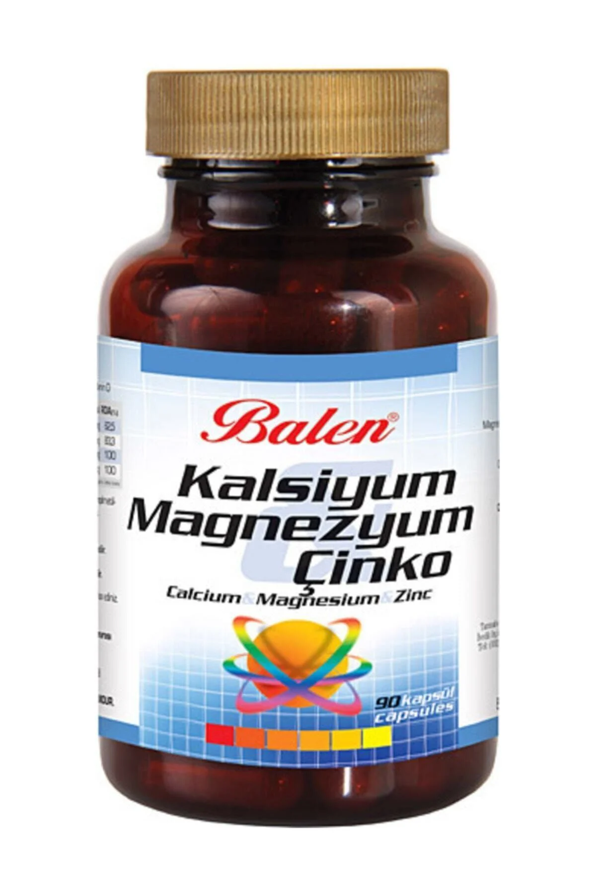 3 Kutu Kalsiyum Magnezyum Çinko Kapsül 90 Kapsül Fiyatı, Yorumları ve Özellikleri