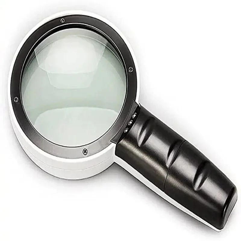 3 LED'li Işıklı Büyüteç – 30x Büyütme, 110mm Lens, Para Kontrol ve Takı İnceleme İçin 3 LED'li Işıklı Büyüteç – 30x Büyütme, 110mm Lens, Para Kontrol ve Takı İnceleme İçin