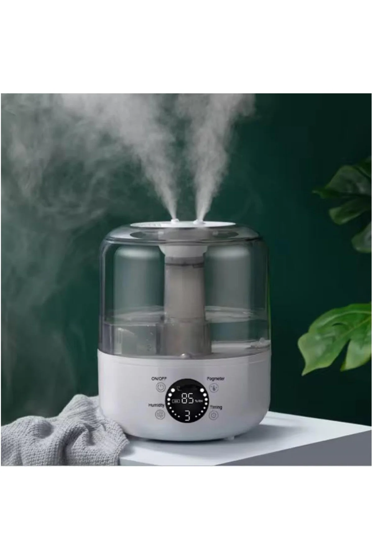 3 Litre Hava Nemlendirici Ultrasonik Buhar Makinesi Humudifier/Aromaterapi Cihazı Diffüzör