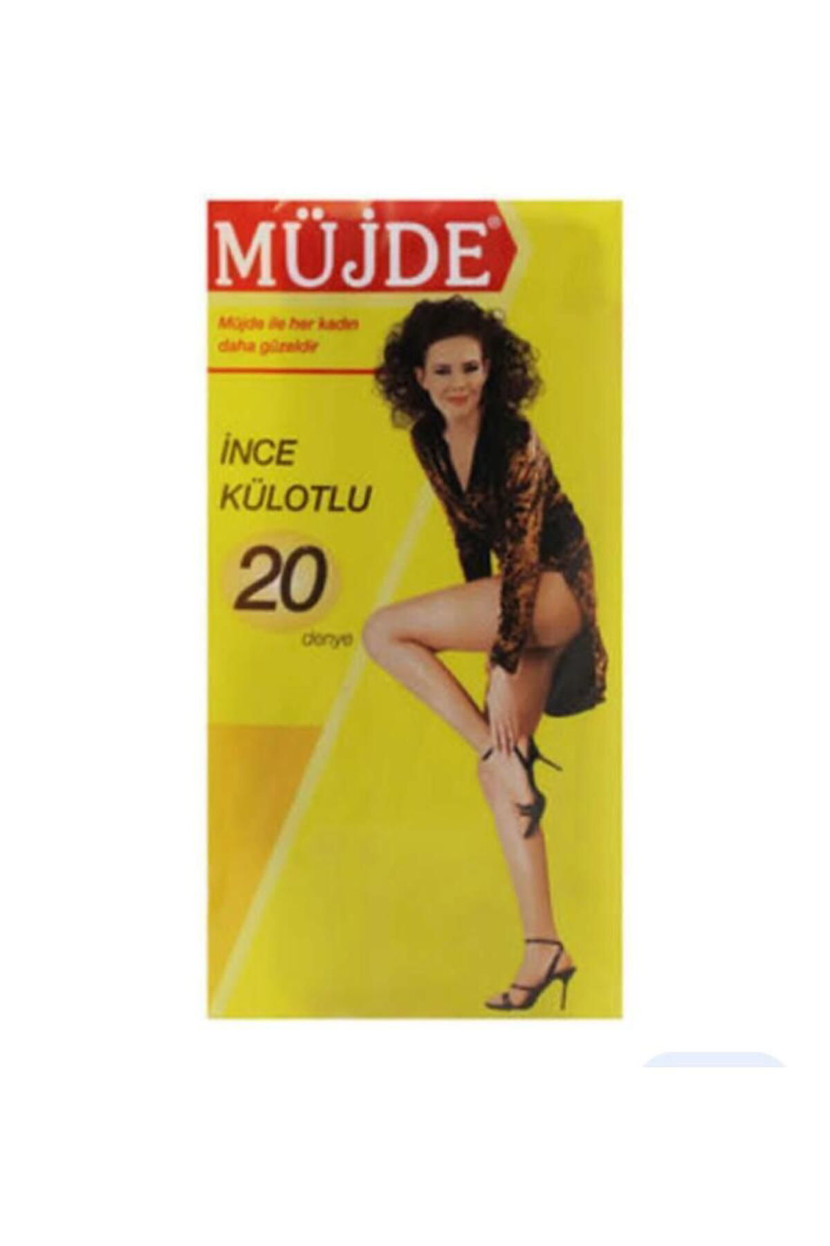 3 Lü 20 Denye Mat Ince Kilotlu Çorap 57 Numara Ten Rengi