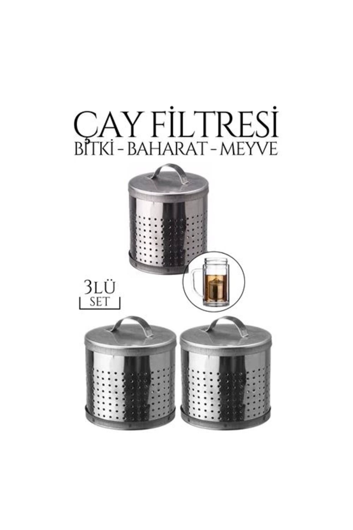 Modacar 3 Lü Bitki Çayi Filtresi Giorgetti Design