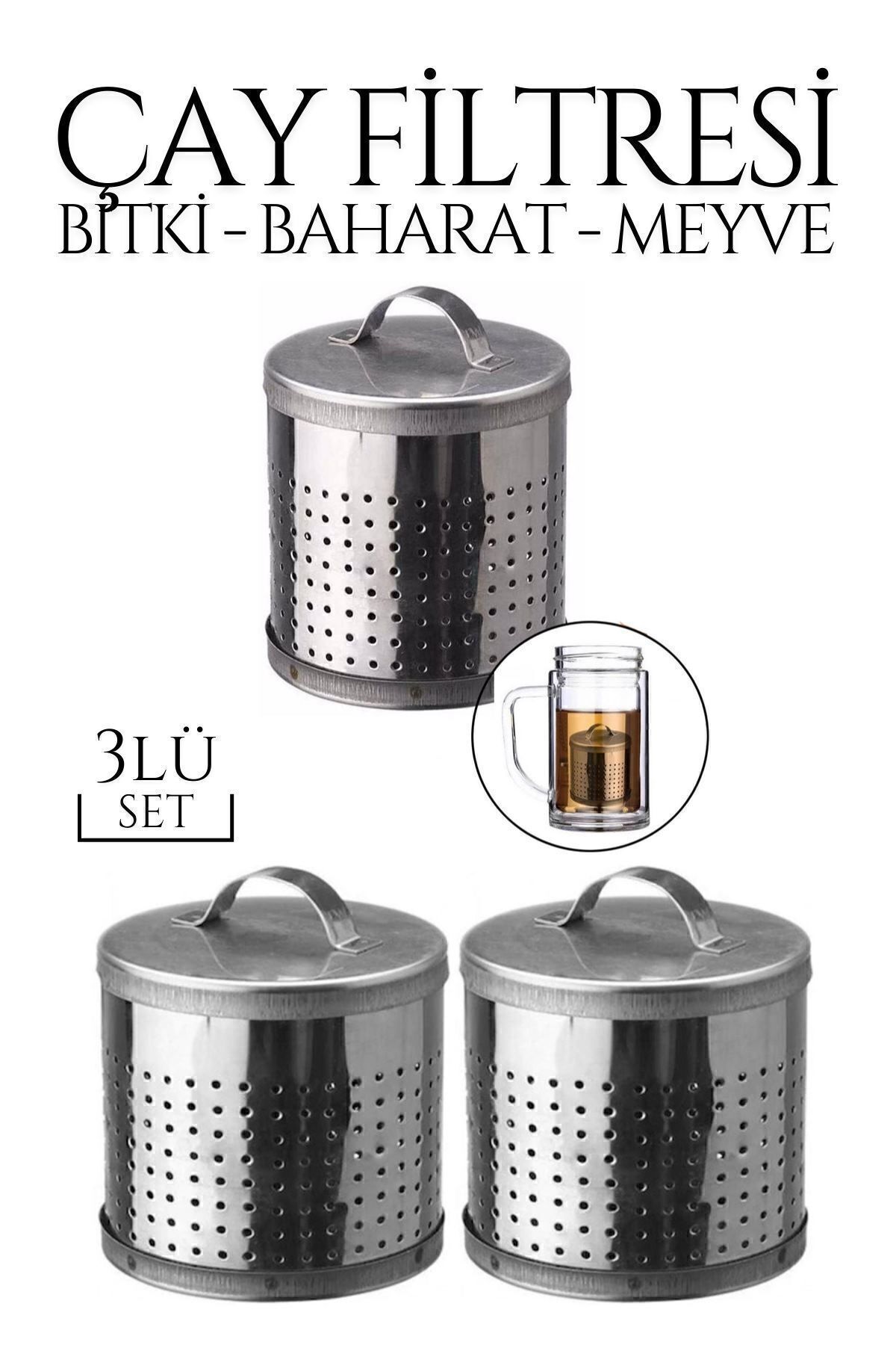 Transformacion 3 Lü Bitki Çayi Filtresi Giorgetti Design