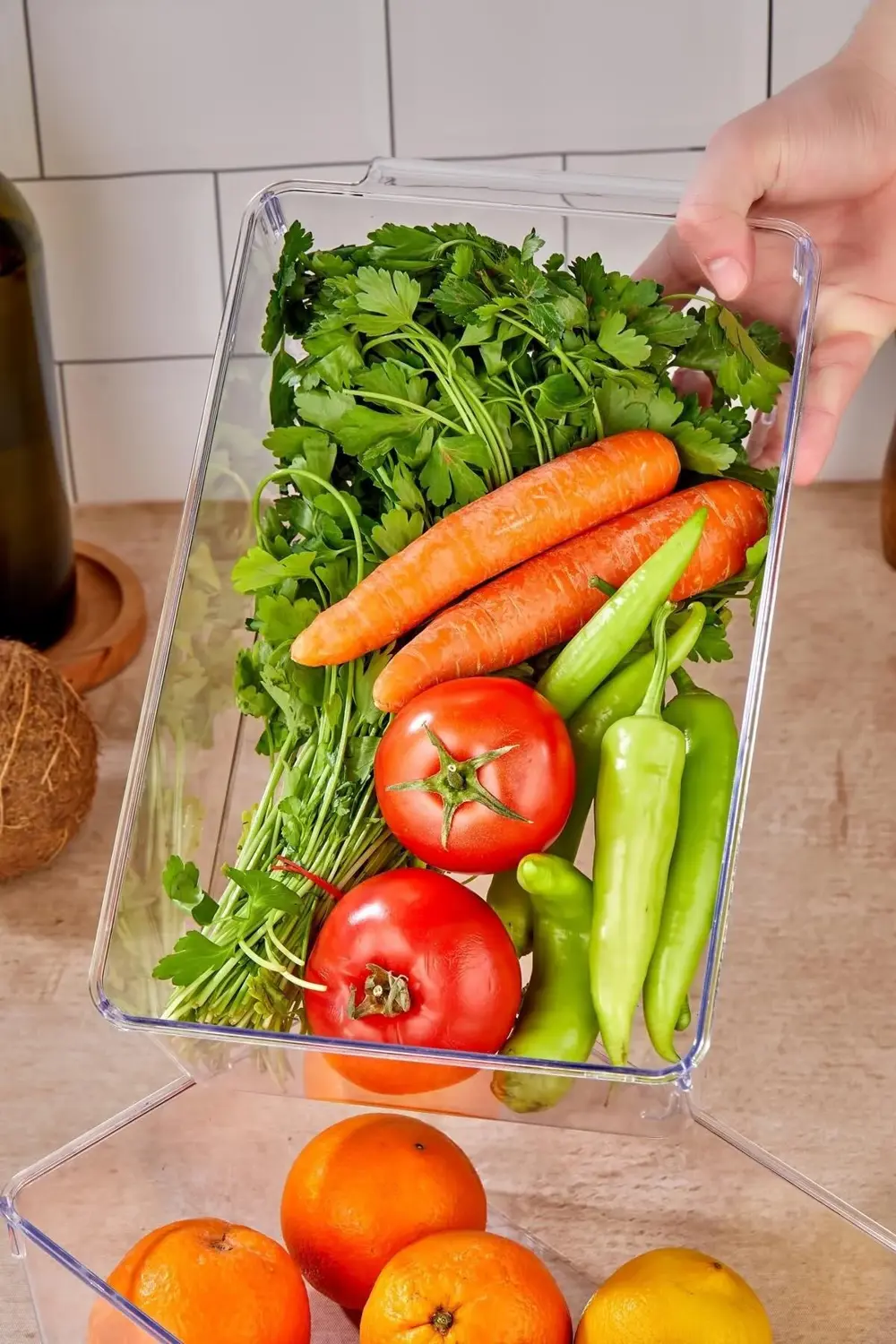 3 Lü Buzdolabı Organizeri & Buzdolabı Düzenleyici 4,5 lt