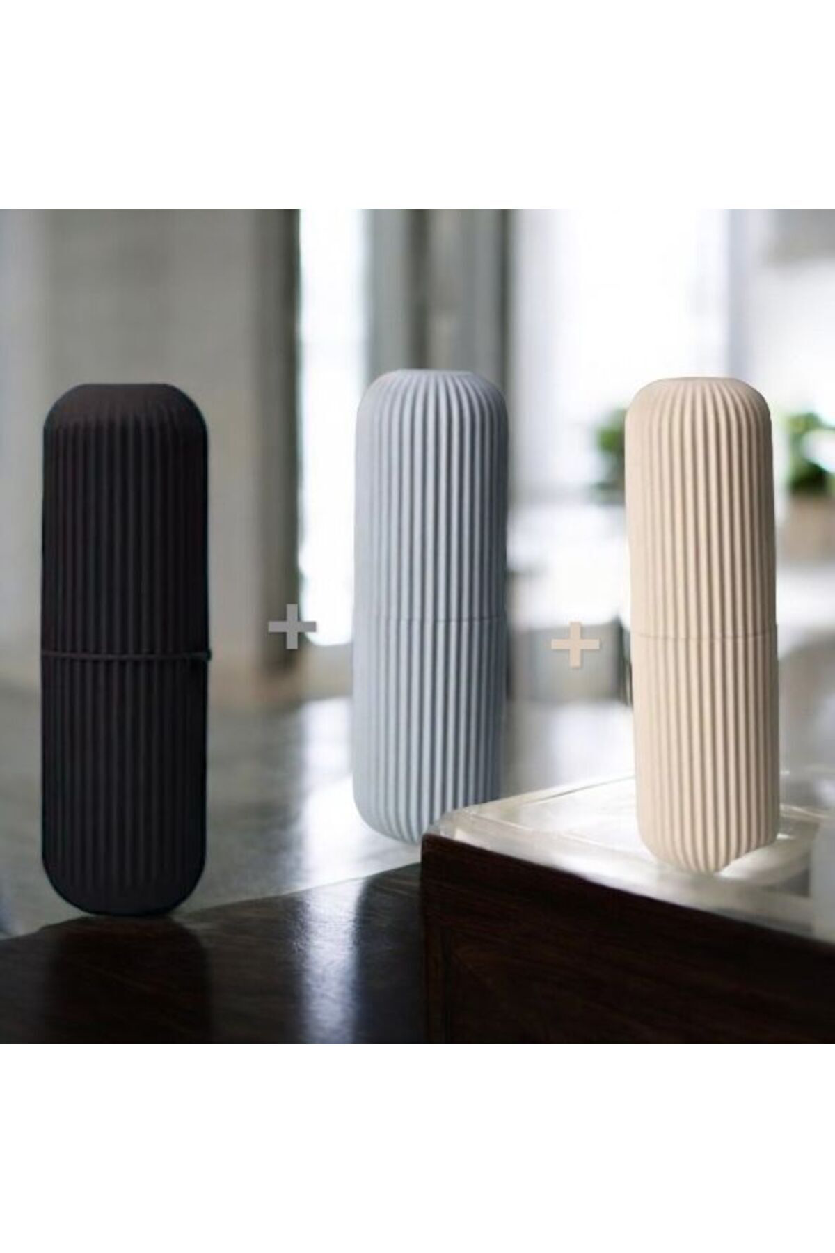 3 lü diş fırçası, diş macunu, anahtar  saklama kutusu sakama kabı