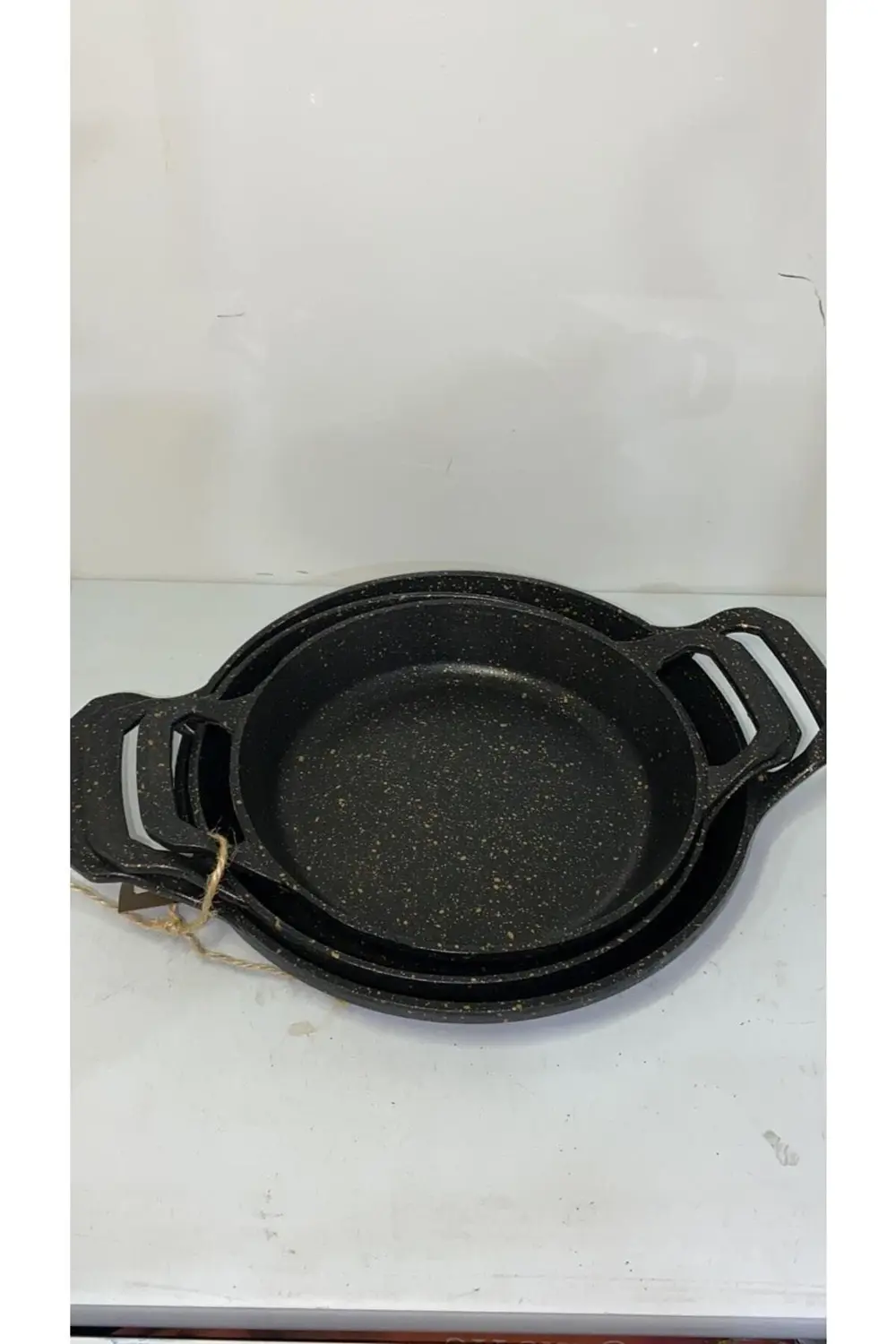 3 Lü Döküm Sahan Seti