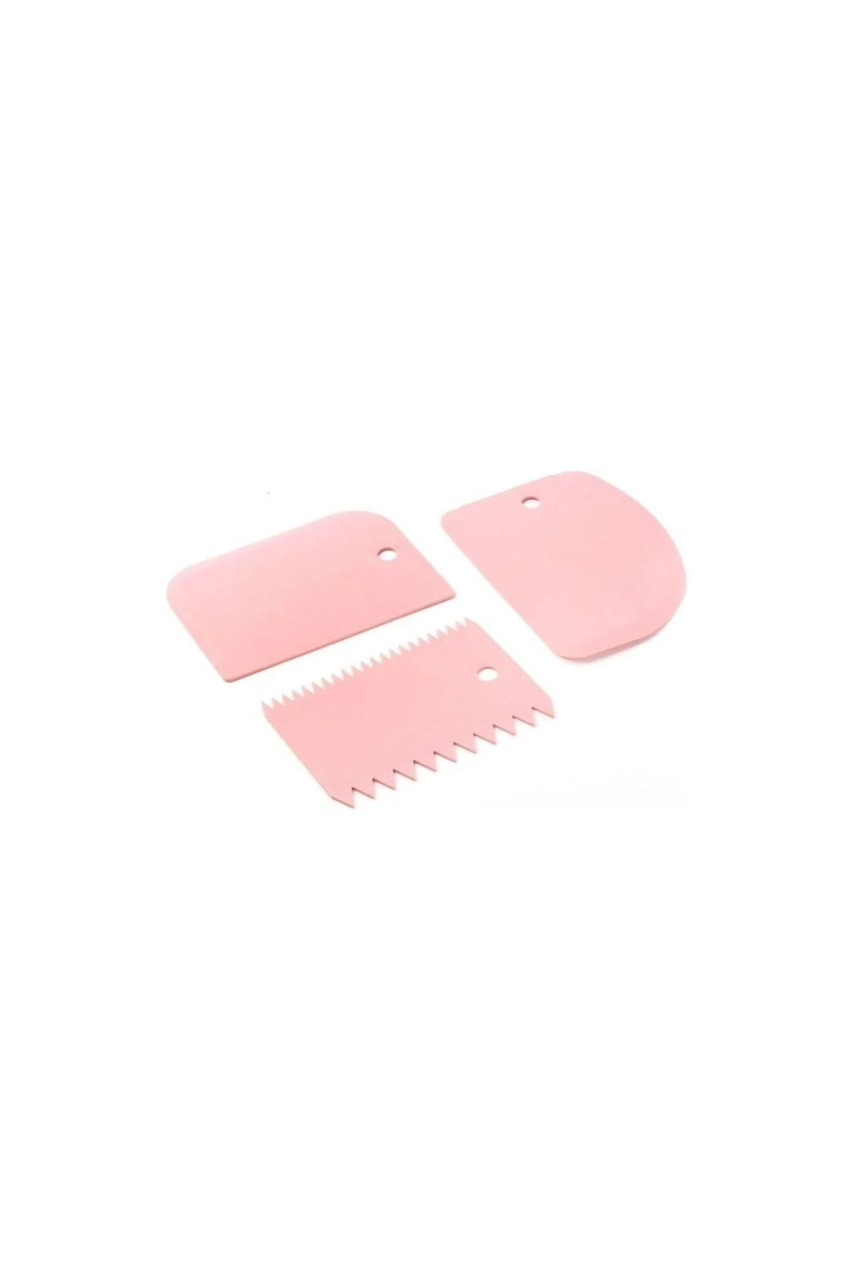 3 Lü Hamur Set ( Kesici Kazıyıcı Dekoratör ) - 3 Lü Hamur Pasta K