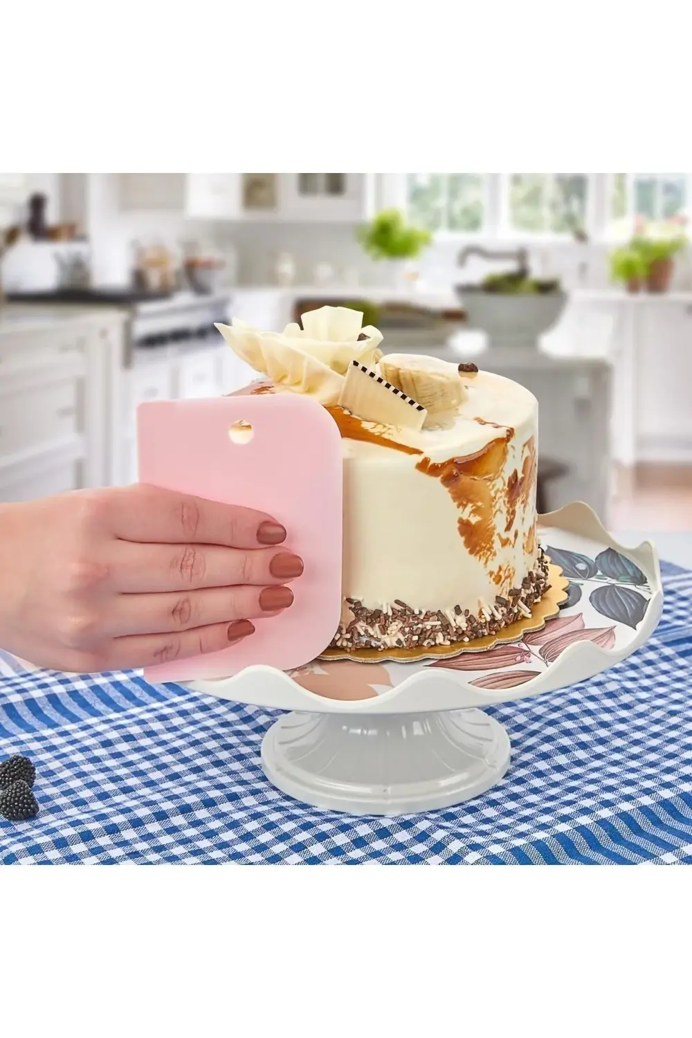 3 Lü Hamur Set ( Kesici Kazıyıcı Dekoratör ) - 3 Lü Hamur Pasta K