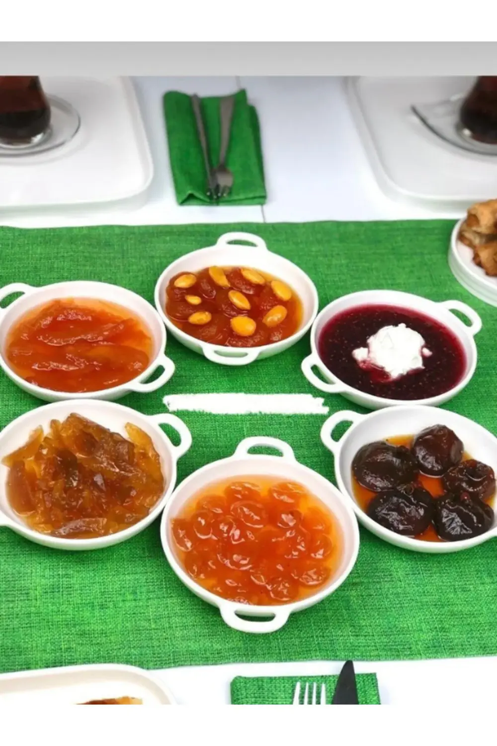 3 Lü Porselen Yuvarlak Meze Tabak- Kahvaltı Yılbaşı Sunum / Küçük