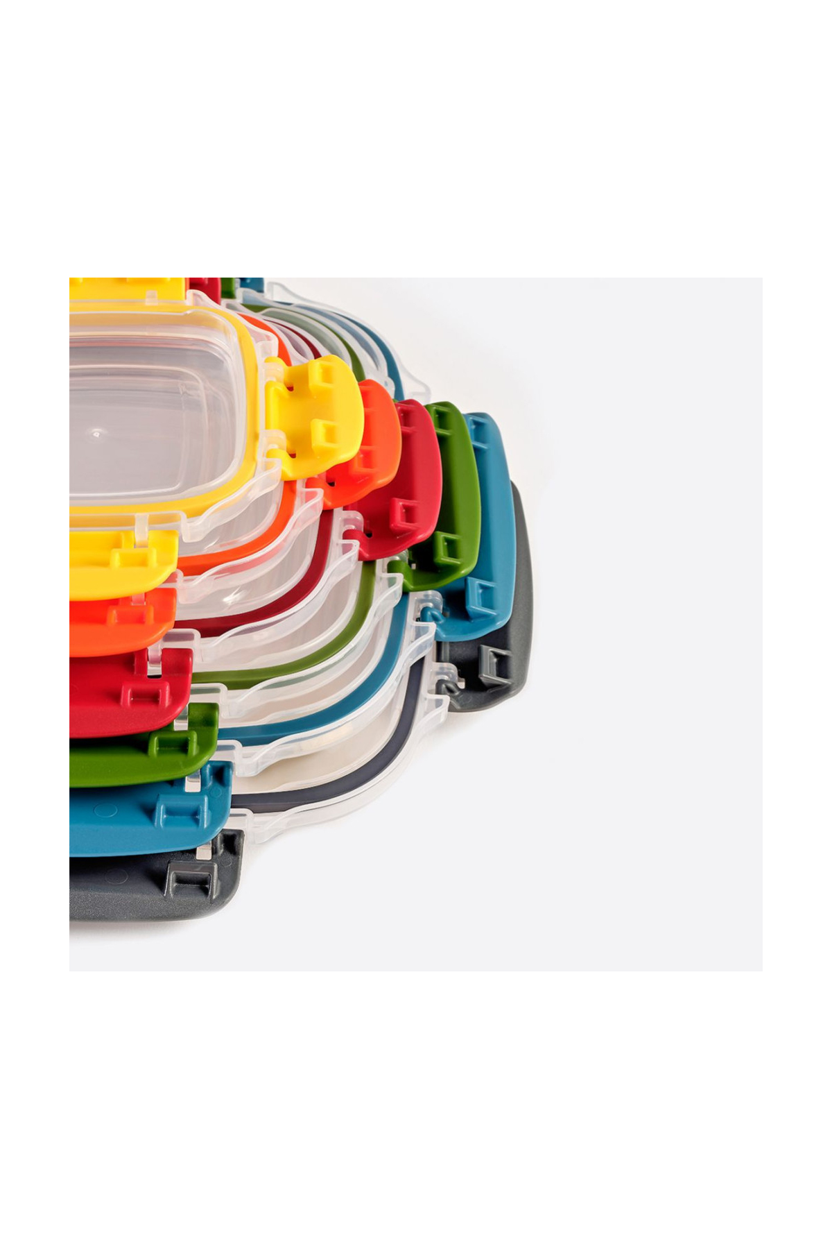 3 Lü Saklama Kabı Seti Silikon Renkli 500 ml - 900 ml - 1500ml Mo