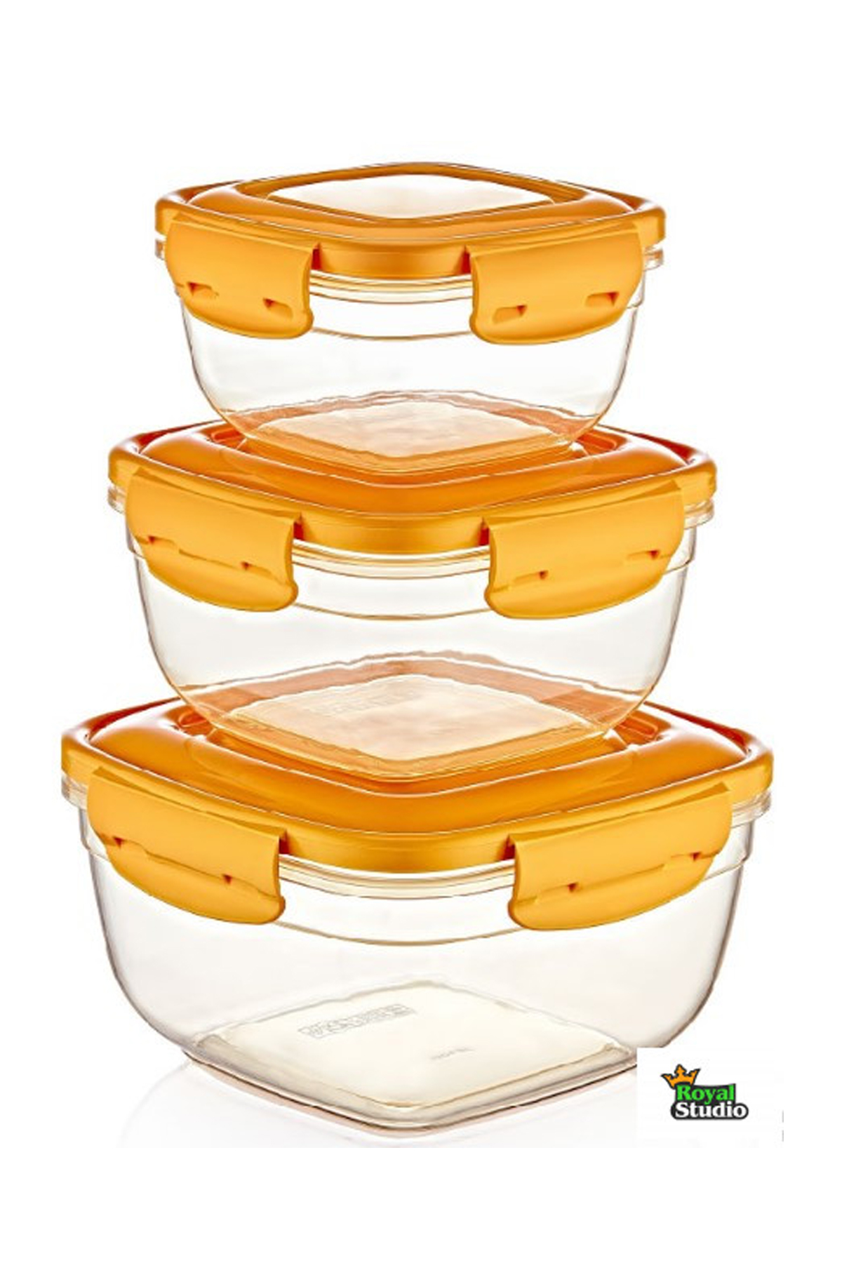 3 Lü Saklama Kabı Seti Silikon Renkli 500 ml - 900 ml - 1500ml Mo