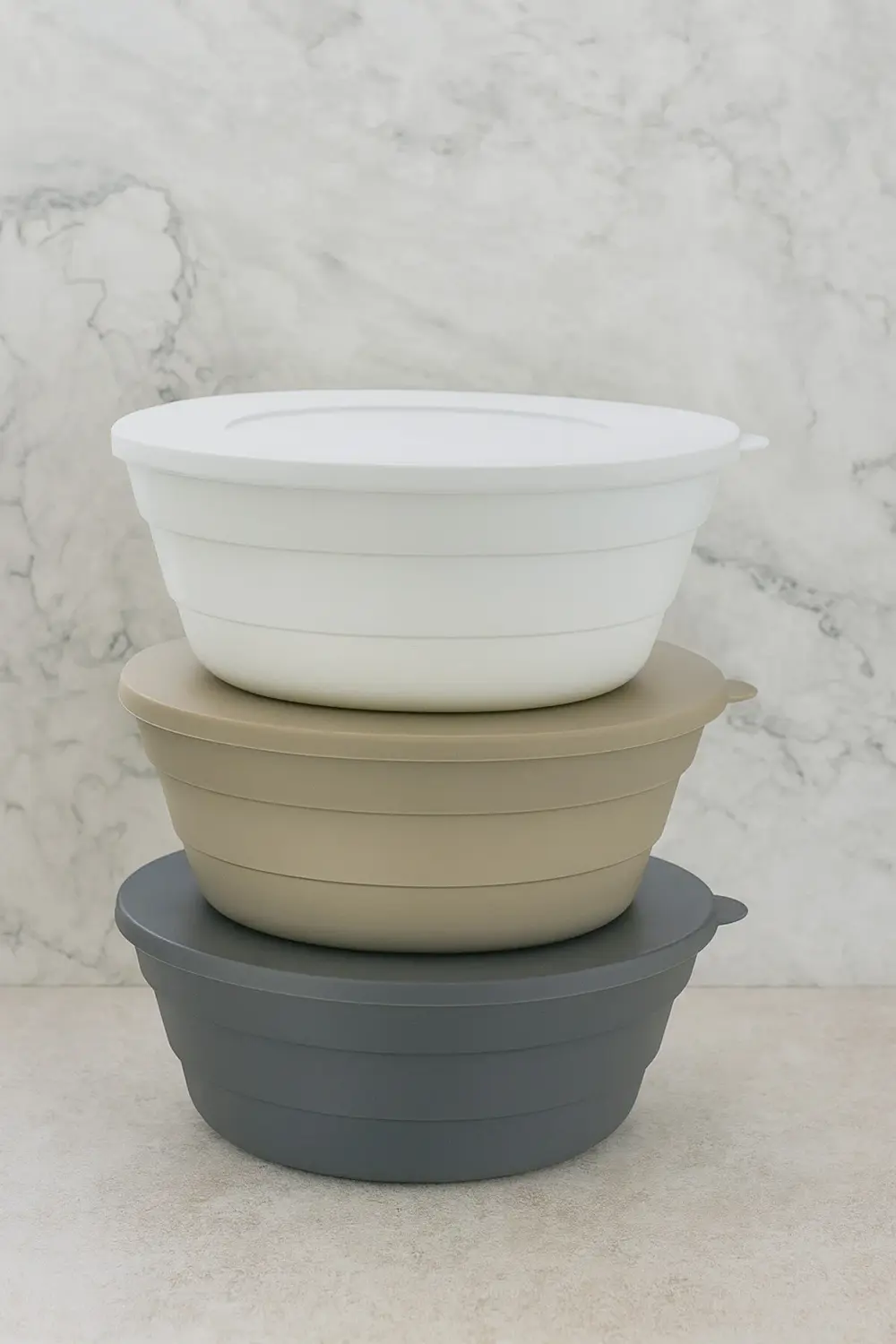 3 Lü Saklama Kabı Kahvaltılık Çerezlik 350 Ml Kp-149