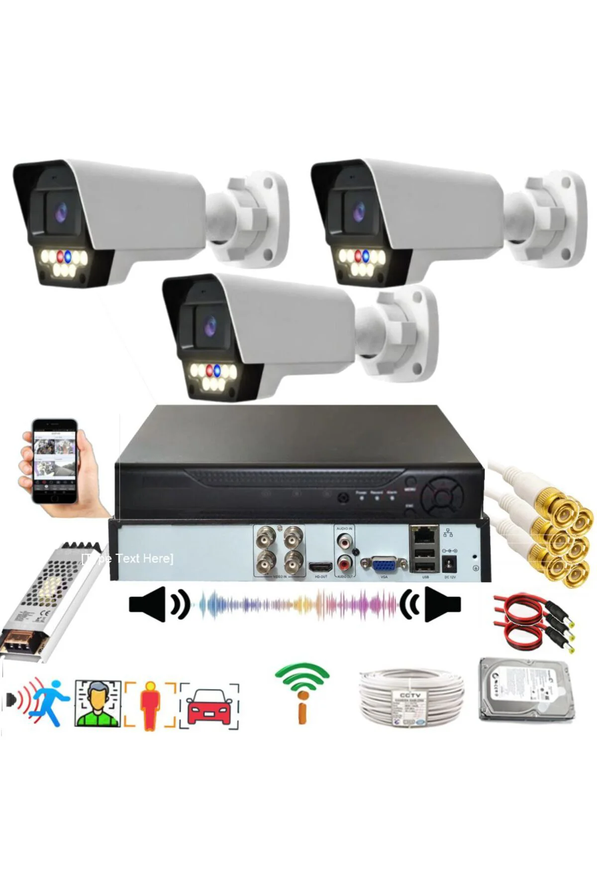 3 lü Sesli Araç İnsan Yüz ve Hareket Algılayan 5 MP Lens 9 Warm L 3 lü Sesli Araç İnsan Yüz ve Hareket Algılayan 5 MP Lens 9 Warm L
