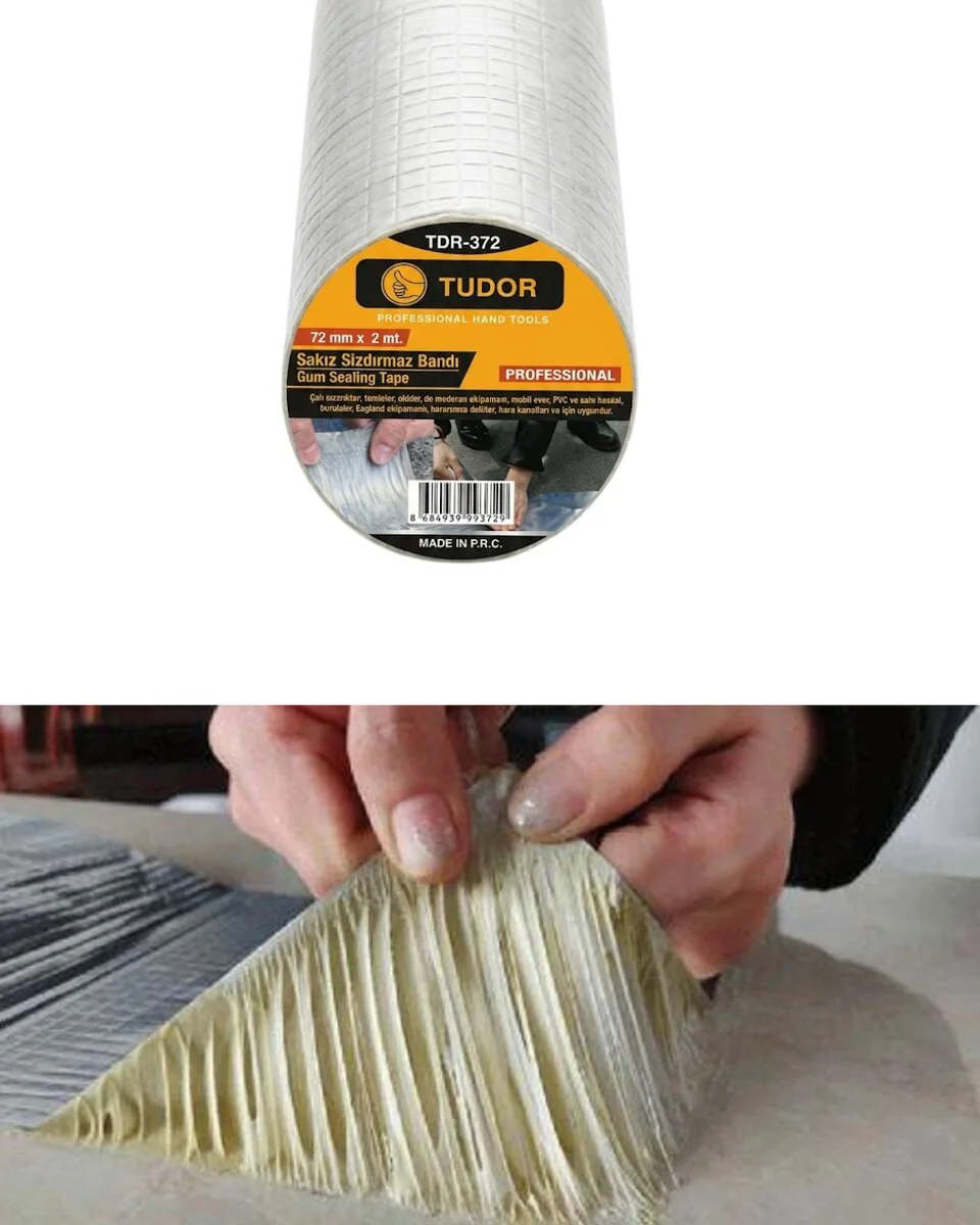 3 Lü Set Su Geçirmez Sızdırmaz Tamir Bandı Güçlü Yapışkanlı 72 MM