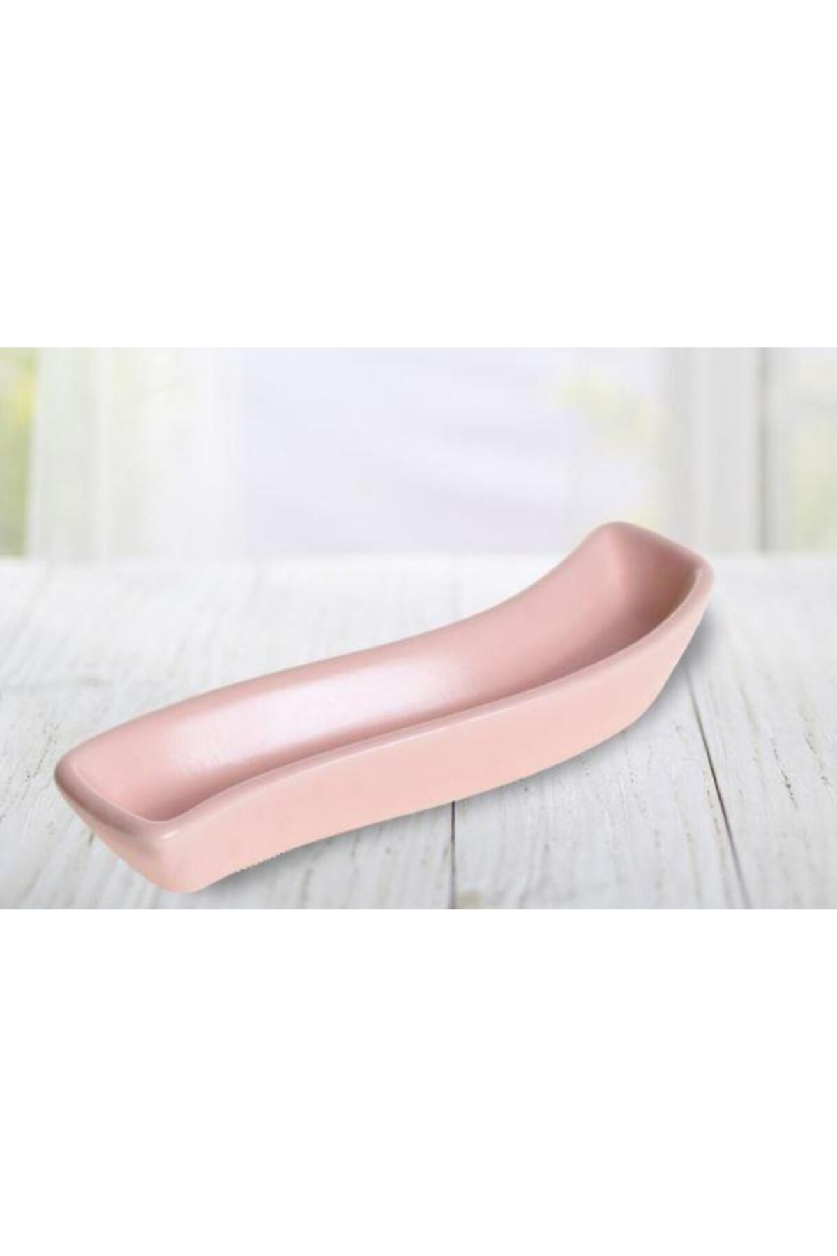 Keramika 3 Lü Zeytinlik İvory 18 Cm Mat Acik Pembe 971 A