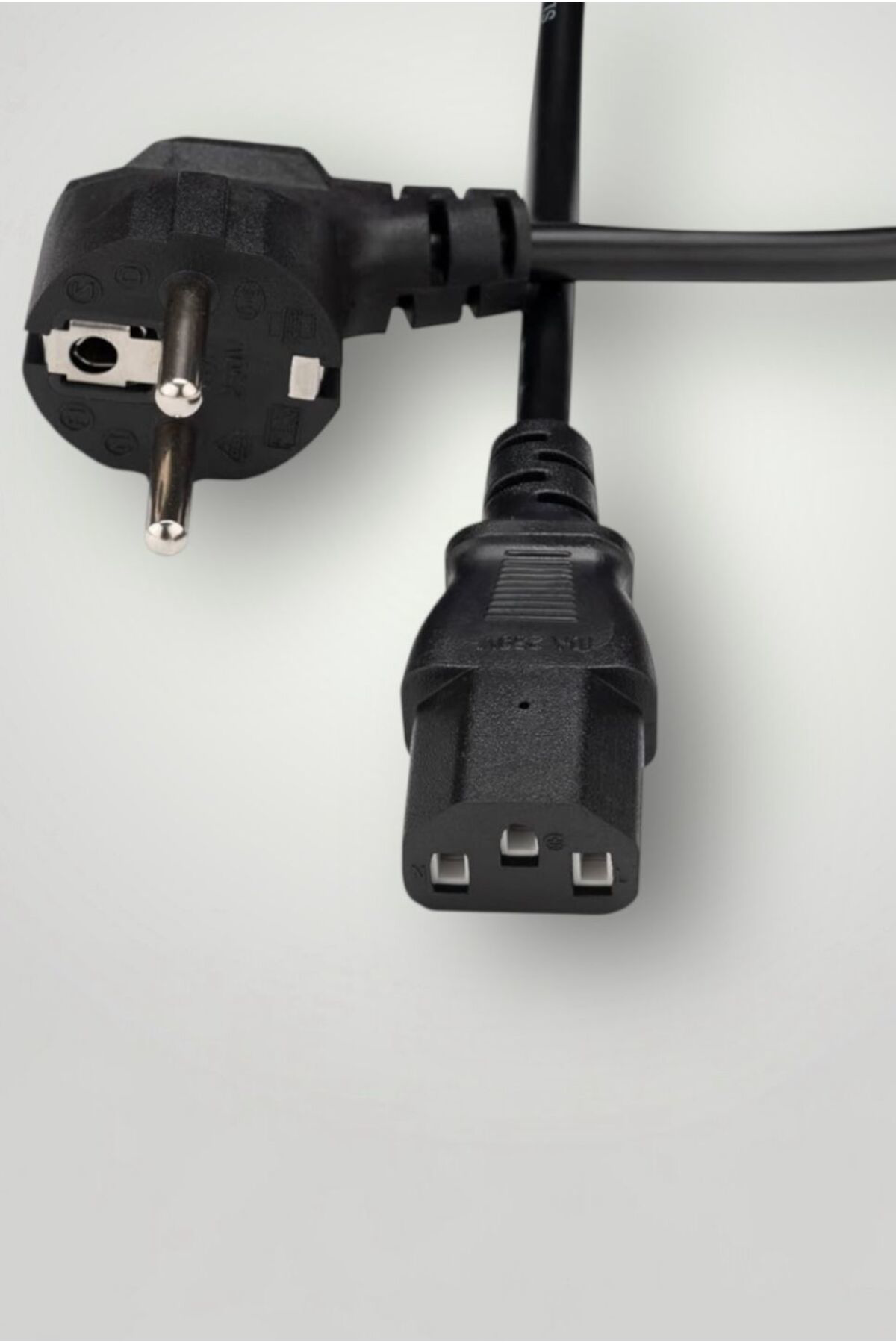 3 Metre 3x0.75 mm Power Güç Kablosu Dayanıklı Enerji Bağlantısı