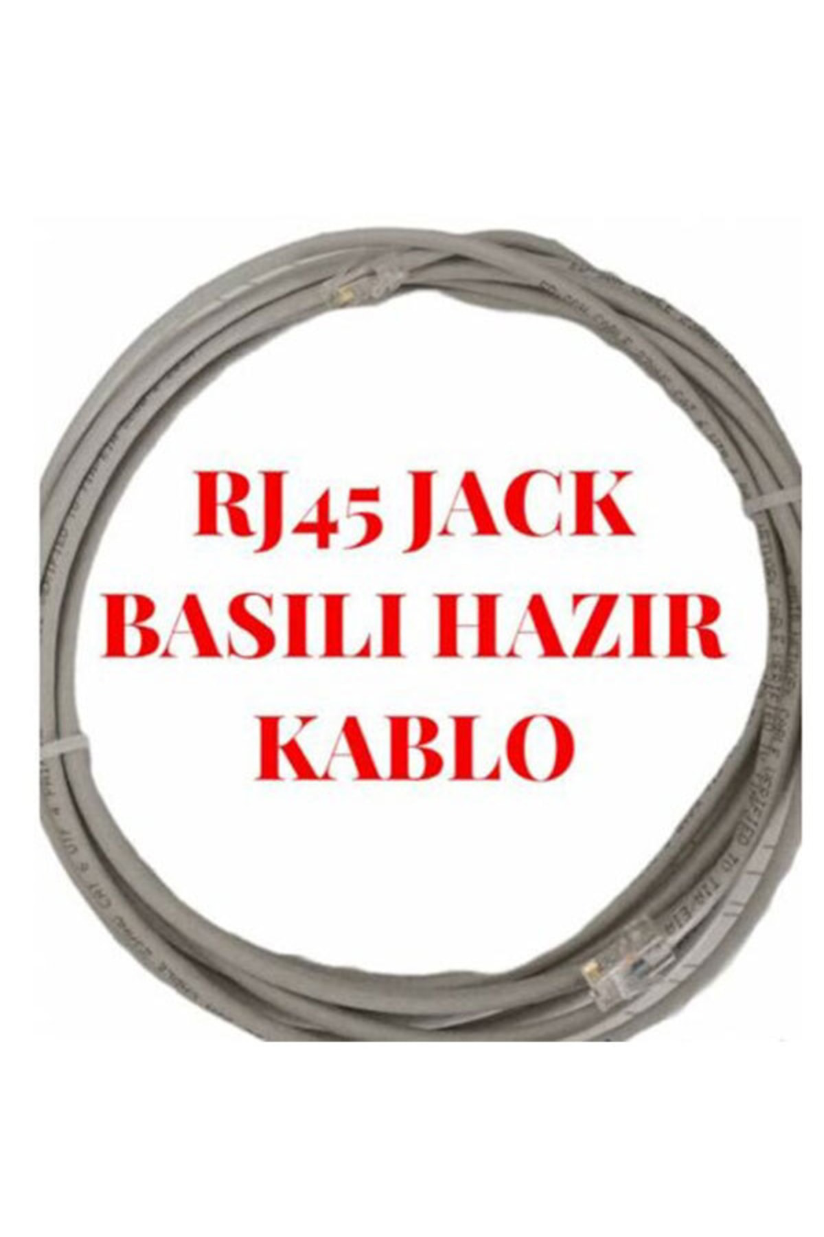 3 Metre Cat6 Bilgisayar Ethernet Kablosu-rj45 Jack Basılı