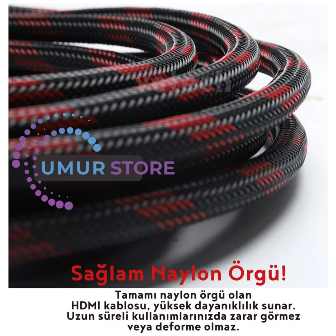 3 Metre HDMI Kablo Full Hd Tv Monitör Uydu Alıcısı Pc Uyumlu HDMI 3 Metre HDMI Kablo Full Hd Tv Monitör Uydu Alıcısı Pc Uyumlu HDMI