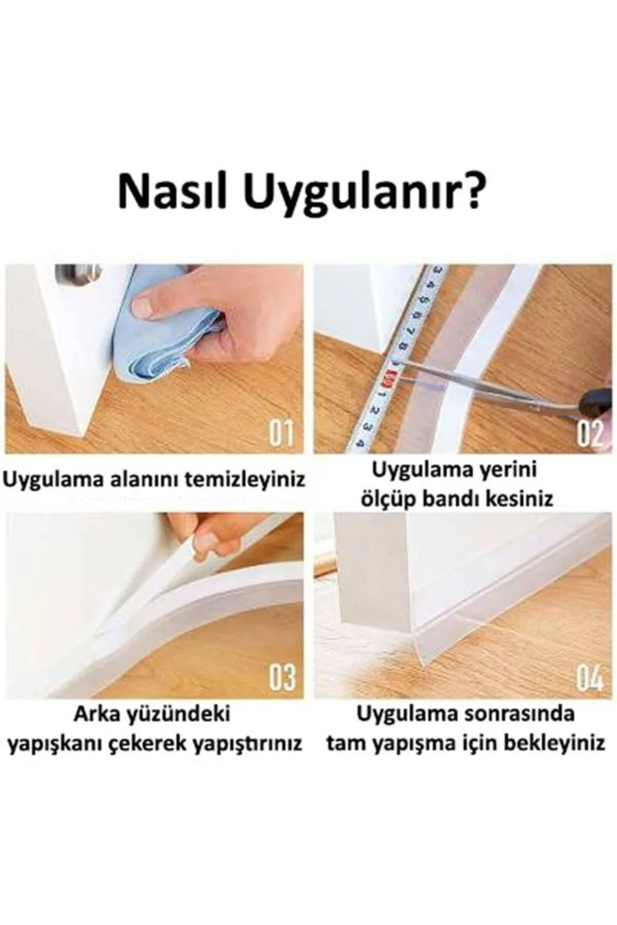 3 Metre Kapı Pencere Rüzgar İzolasyon Bandı