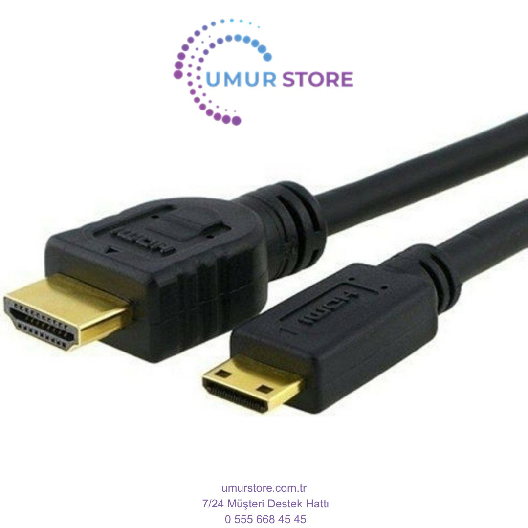 3 Metre Mini HDMI Kablo Mini HDMI Mini HDMI 3 Metre Mini HDMI Kab