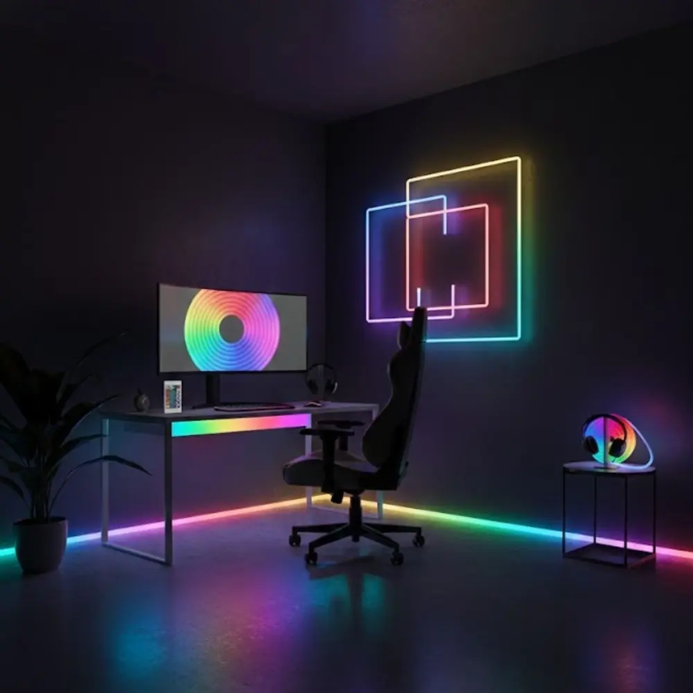 3 Metre Neon LED Işık – Esnek Dekoratif Ortam ve Oda Aydınlatması 3 Metre Neon LED Işık – Esnek Dekoratif Ortam ve Oda Aydınlatması