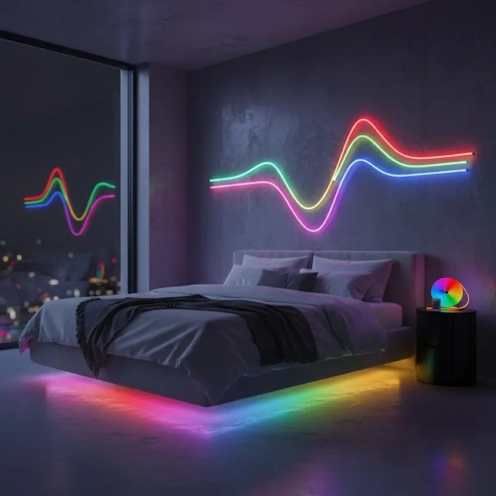 3 Metre Neon LED Işık – Esnek Dekoratif Ortam ve Oda Aydınlatması 3 Metre Neon LED Işık – Esnek Dekoratif Ortam ve Oda Aydınlatması