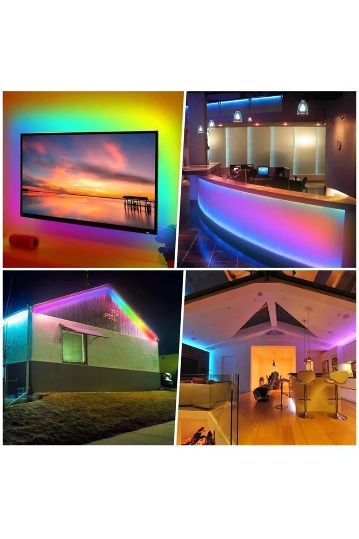 3 Metre Usb Tv Led Rgb Ct-4566