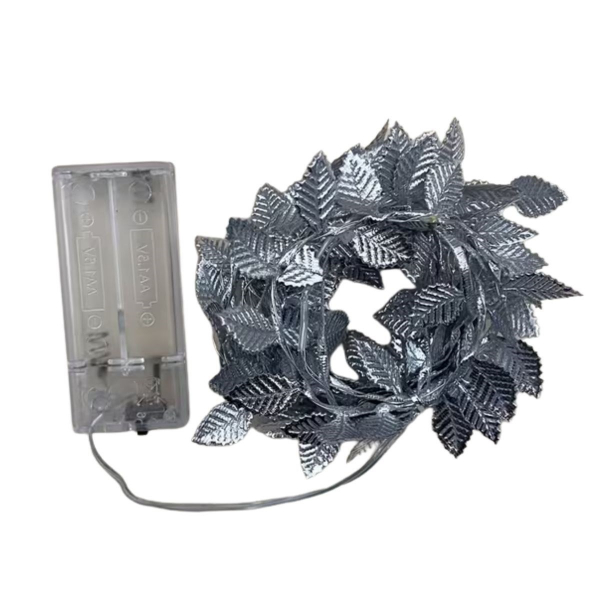 3 Metre Yaldızlı Gümüş LED Işık Şerit Aydınlatma Şeridi