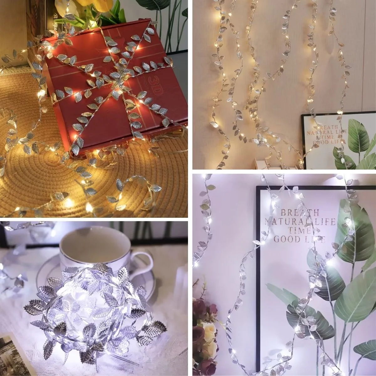 3 Metre Yaldızlı Gümüş LED Işık – Dekoratif Ortam ve Yılbaşı Aydınlatması 3 Metre Yaldızlı Gümüş LED Işık – Dekoratif Ortam ve Yılbaşı Aydınlatması Fiyatı, Yorumları ve Özellikleri