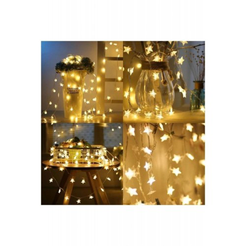 Woody Sofia 3 Metre Yıldız Şekilli Led İşık