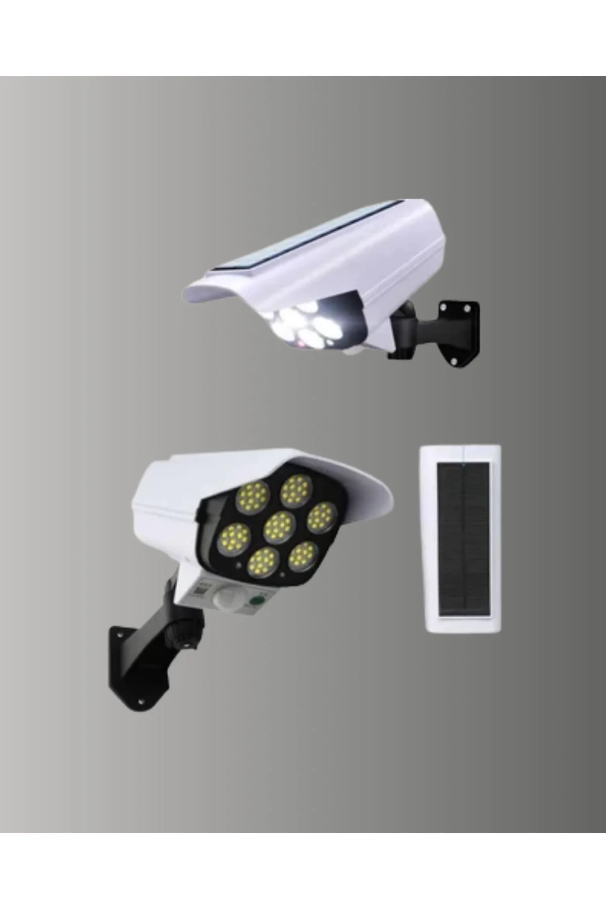 3 Modlu Güneş Paneli Aydınlatmalı Dış Mekan Güvenlik Işığı – IP65