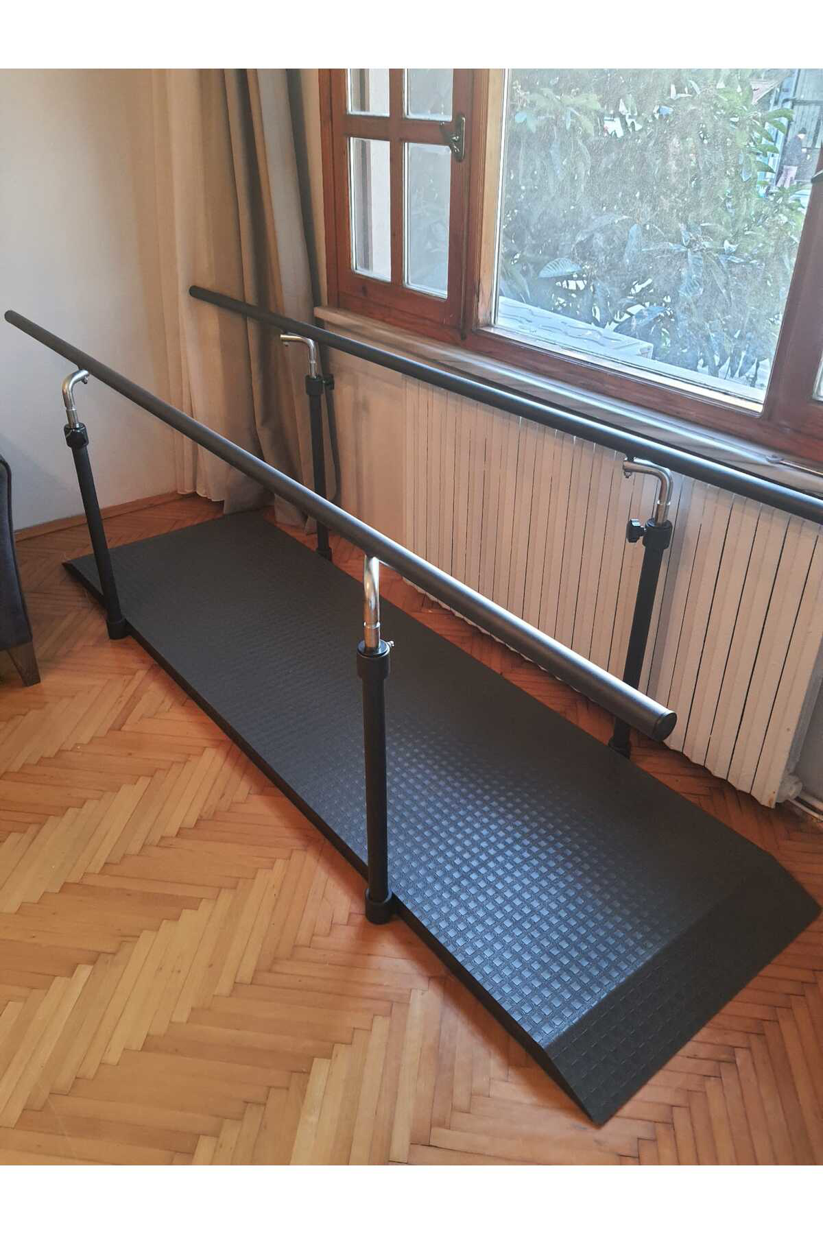 3 mt Zeminli Yükseklik Ve Genişlik Ayarlanabilir, Paralel Bar Yür