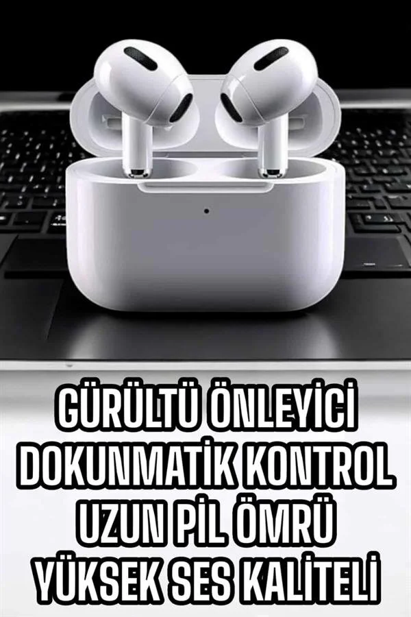 3. Nesil TWS Bluetooth Kulaklık Mikrofonlu ANC ve Dokunmatik Kontrol - Kablosuz Ses
