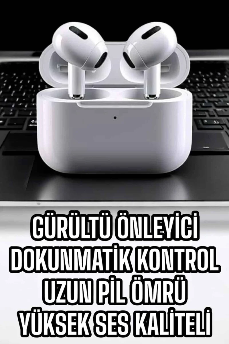 3. Nesil TWS Bluetooth Kulaklık - ANC, Mikrofonlu ve Dokunmatik Kontrol