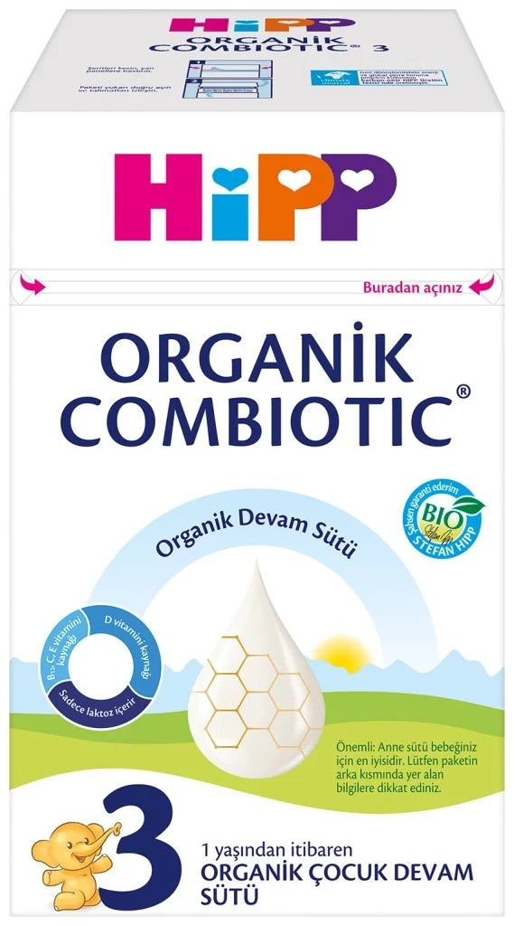 3 Organik Combiotic Bebek Sütü 800 Gr Fiyatı, Yorumları ve Özellikleri