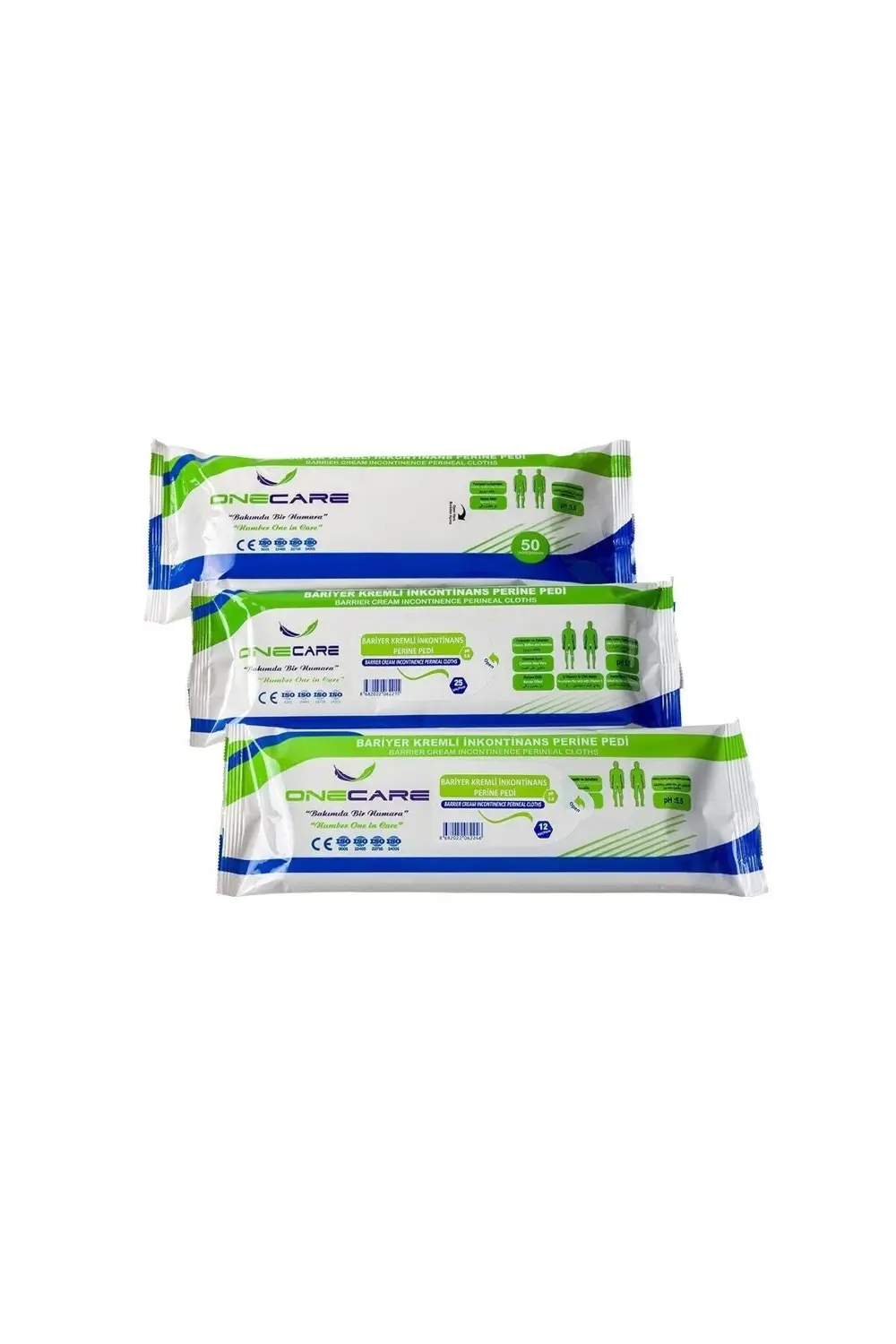 3 Paket 50 Li Bariyer Kremli Özel Seri Inkontitans Perine Pedi 50