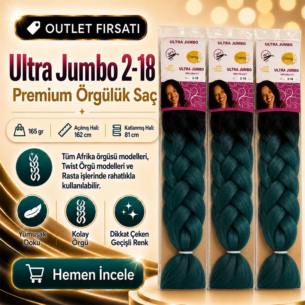 3 Paket / Afrika Örgüsü Ve Rasta İçin Sen Ombreli  2/18