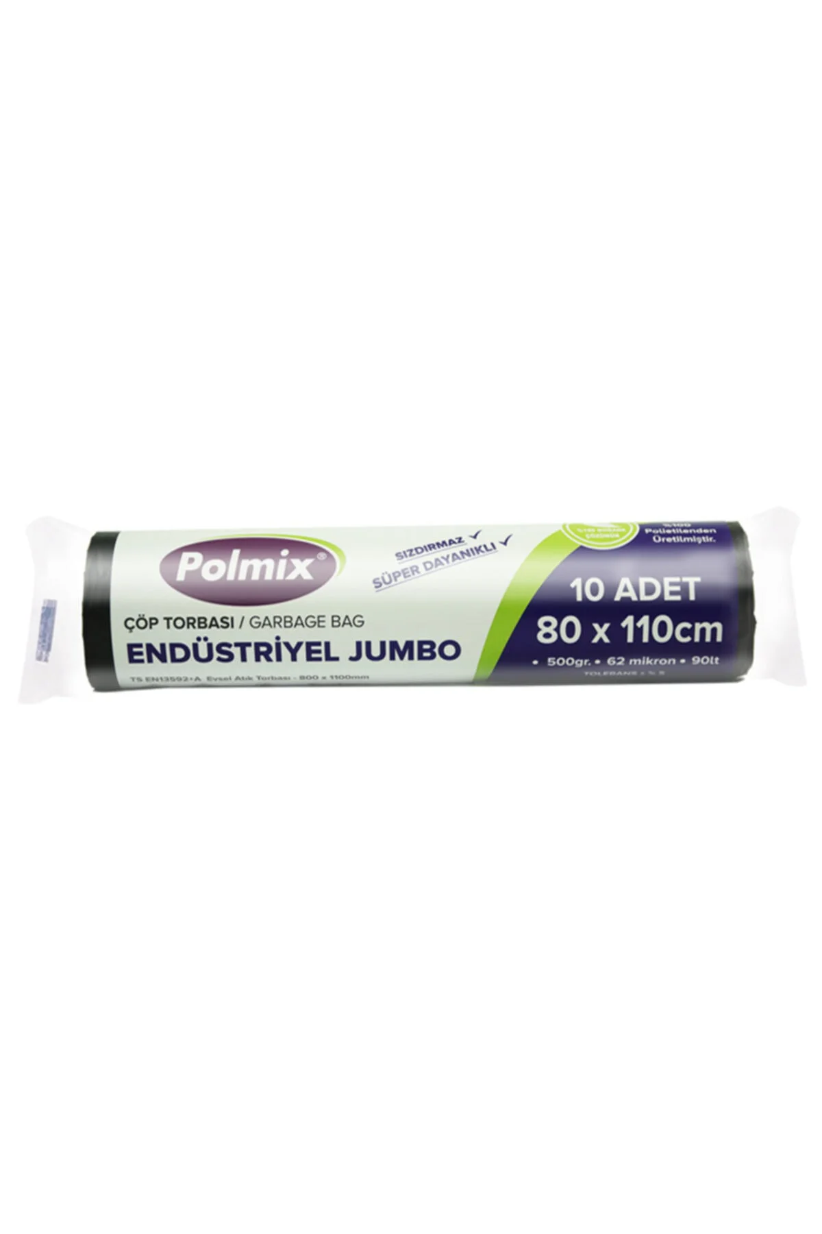 3 Paket Jumbo Çöp Poşeti 80*110