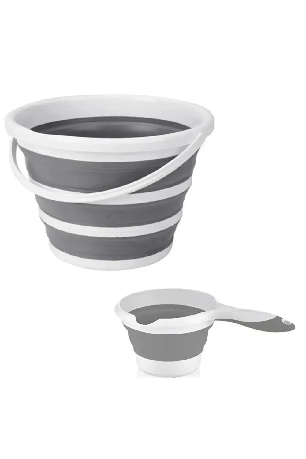 3 Parça Bebek Yıkama Seti, Katlanabilir Yer Kaplamayan Bebek Küve