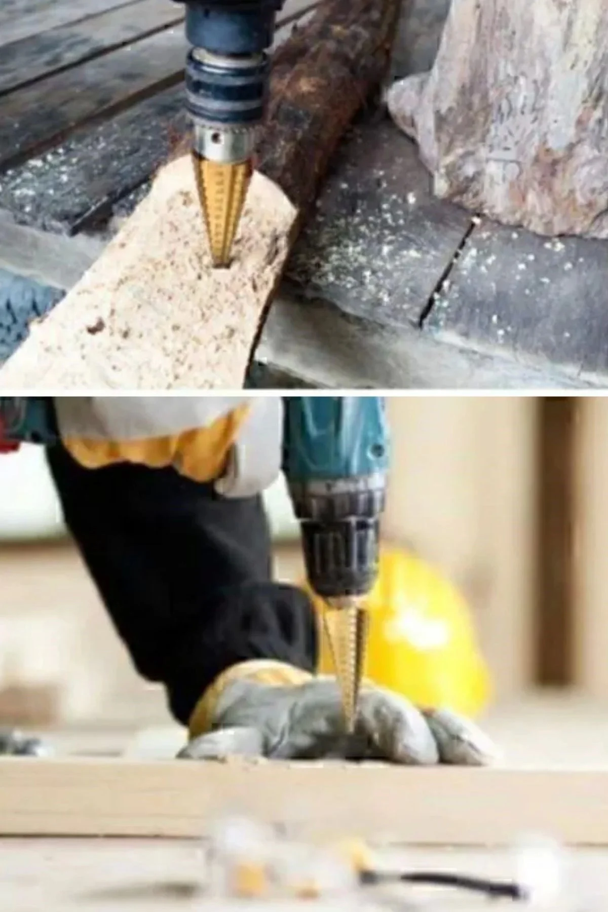 3 Parça Kademeli Matkap Ucu Paslanmaz Uç Alüminyum Sac Demir Delm