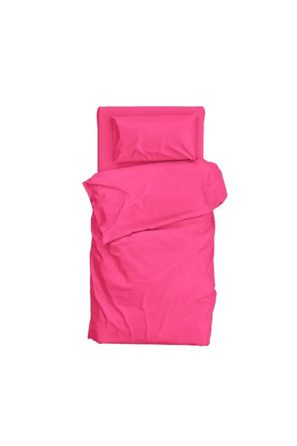 3 Parça pembe tek kişilik nevresim takımı